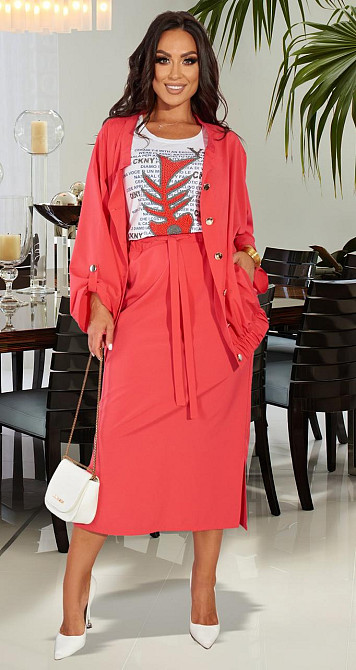 Літній костюм великого розміру (48) Київ - фото 2