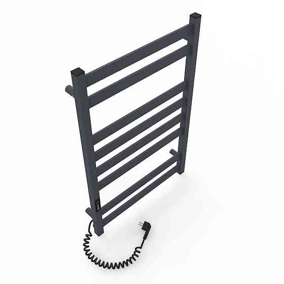 Електрична рушникосушка Laris Зебра Кватро ЧФ (ГМ) 8 500х800 Э ліве підкл. R3, графіт Київ