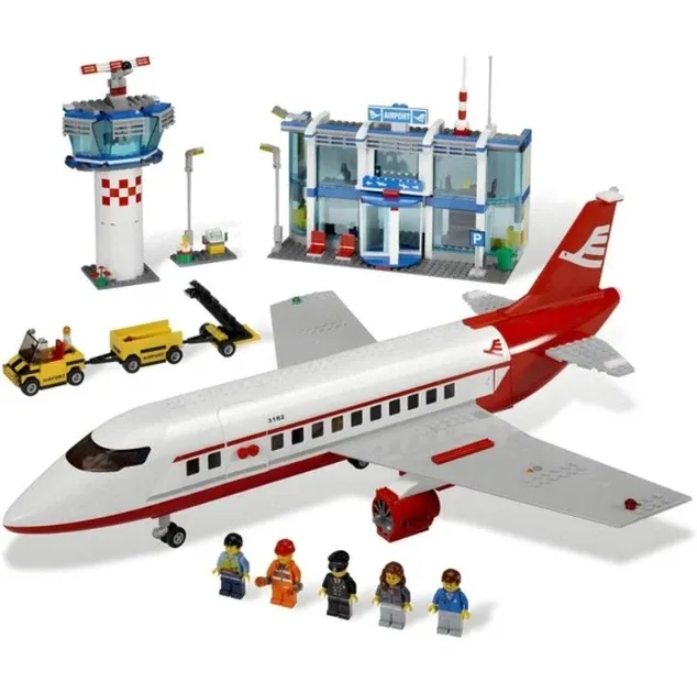 Конструктор Аеропорт, 703 деталей сумісний із lego-лого Київ - фото 1