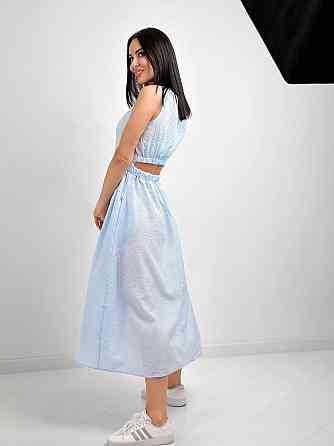 Довга літня сукня "Айріс" оптом | Норма и батал | Розпродаж моделі Київ