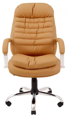 Офісне Крісло Керівника Richman Valencia Fly 2205 Хром М2 AnyFix Коричневий Київ