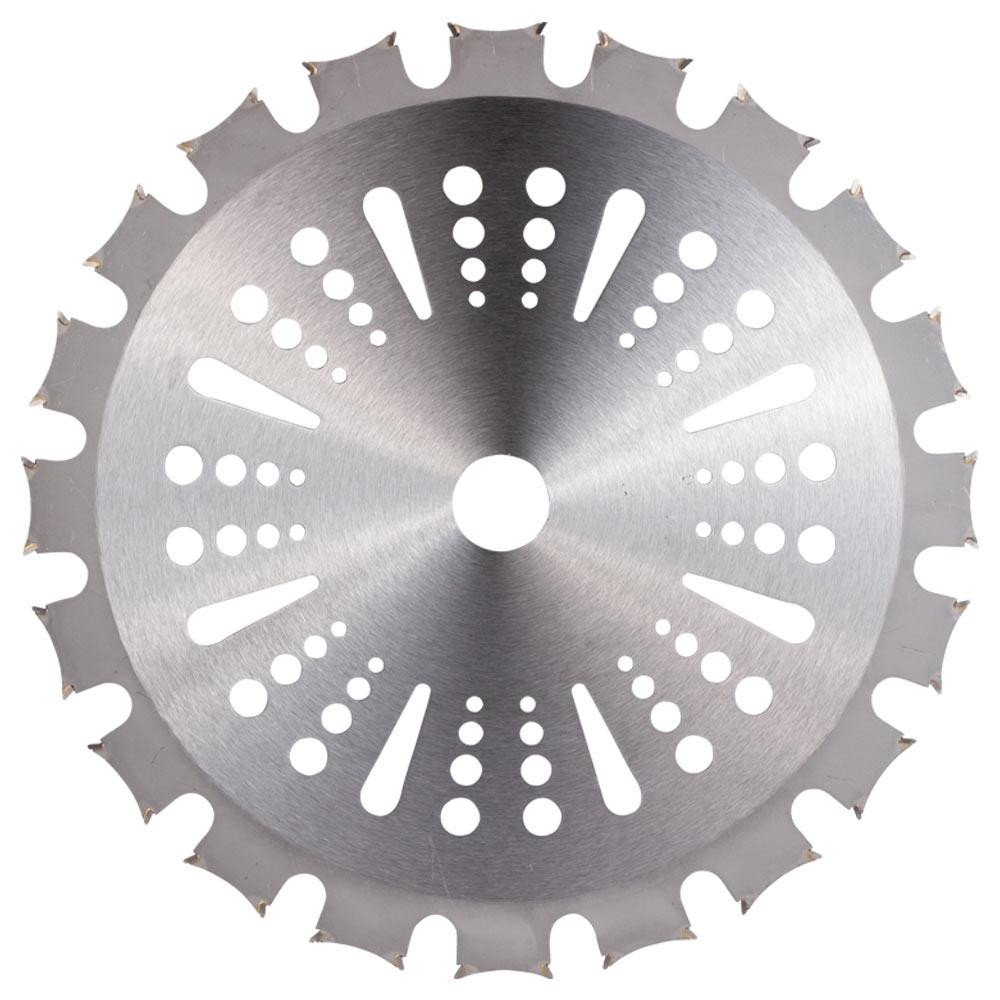 Диск для триммера с твердосплавными напайками Ø255×25.4мм 40Т двухсторонний SIGMA (5624571) Ровно - изображение 2