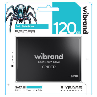 Накопитель SSD 2.5" 120GB Spider Wibrand (WI2.5SSD/SP120GBST) Винница - изображение 2