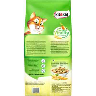 Сухий корм для кішок Kitekat Курка з овочами 12 кг (5900951013072) Вінниця