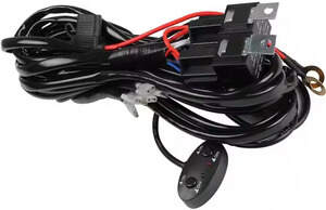 Проводка для будь-яких led фар і led bar в зборі 0-30A 3 м кабель перемикач/реле запобіжники Мукачево