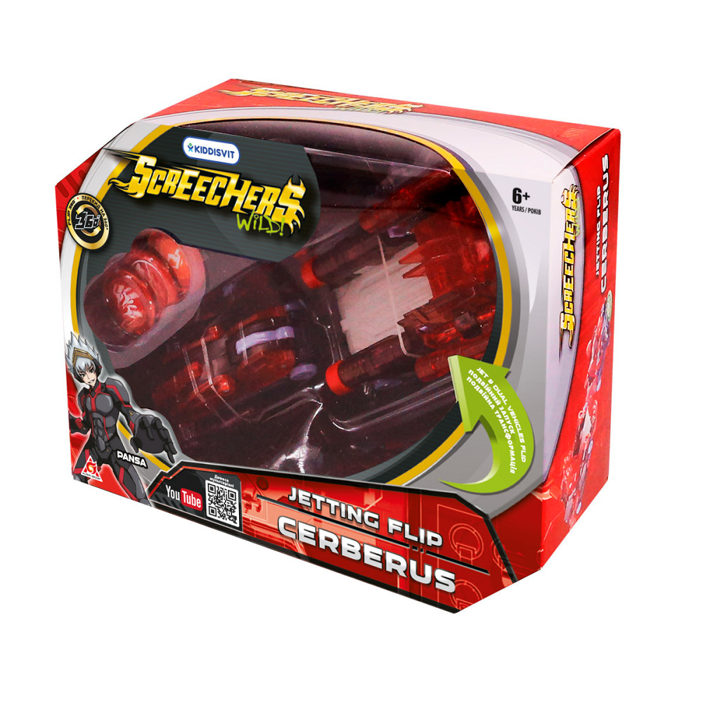 Машинка-трансформер Screechers Wild! S2 L2 - Цербер Дніпро - фото 2