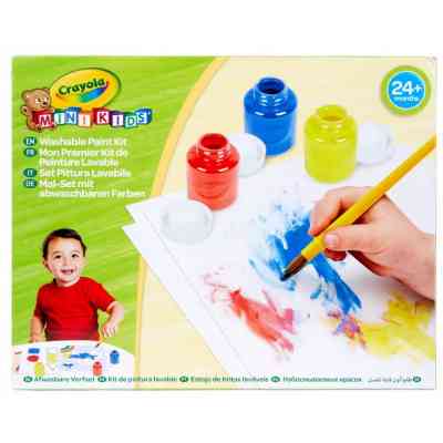 Набір для творчості Crayola Washable Mini Kids Набір для малювання фарбами (256698.006) Вінниця
