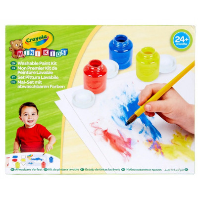 Набір для творчості Crayola Washable Mini Kids Набір для малювання фарбами (256698.006) Вінниця - фото 1