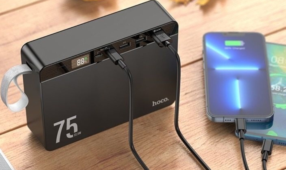 Powerbank Hoco j94 75000mAh 22.5 w повербанк Киев - изображение 1