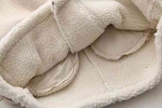 Дубленка женская Молочный L Харьков