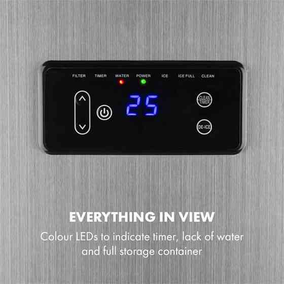 Профессиональная машина для кубиков льда Glacial XL Klarstein Германия Ровно