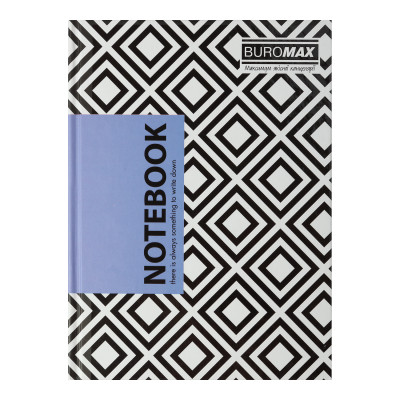 Блокнот Buromax Insolito А5 96 листів у клітинку з твердою обкладинкою синій (BM.24511102-02) Вінниця - фото 1