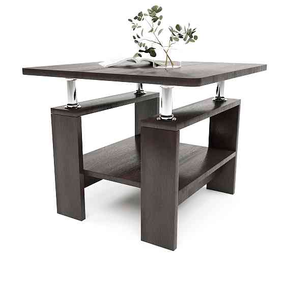 Стіл журнальний Еверест СЖ-2 для вітальні венге темний (DTM-2130) Дніпро