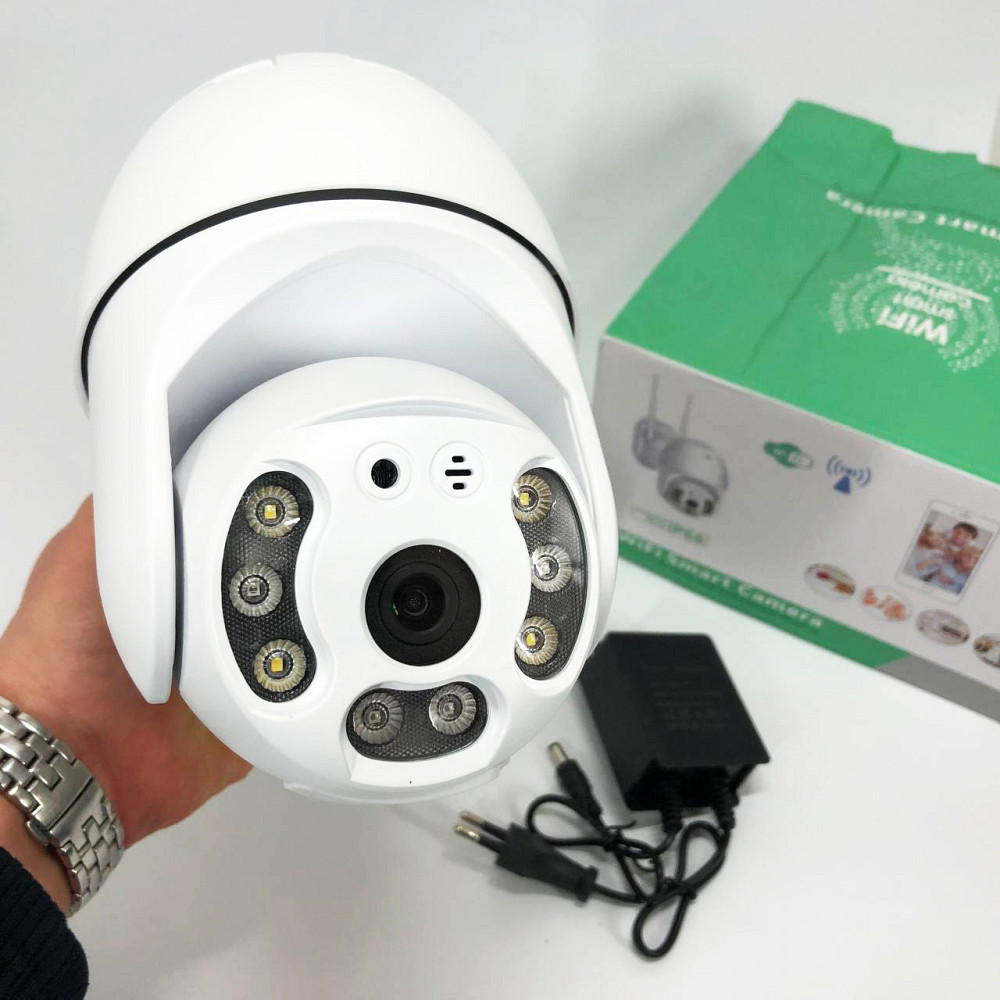 Бездротова вулична поворотна wi-fi камера 3.0 mp YH-8 Камера WiFi, Відеокамери для вулиці та приміщення HU-74 Львів - фото 3