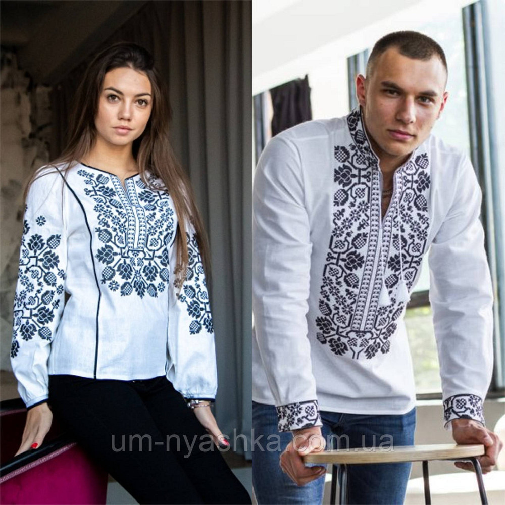 Натуральна блузка з вишивкою вишиванка "Владана" жіноча Кривий Ріг - фото 2