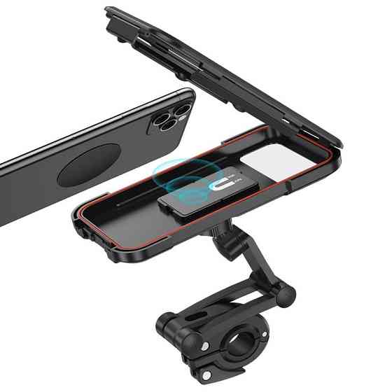 Держувач для телефону на велосипед HOCO Rider waterprooof CA101, чорний Вінниця