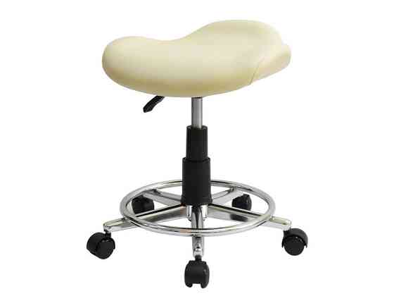 Стульчик для мастера косметологический мод. 829 Бежевый Киев