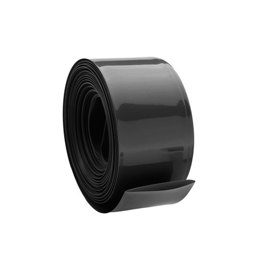 Термозбіжна трубка ПВХ 100x0.1мм, 1м, чорна Вінниця - фото 5