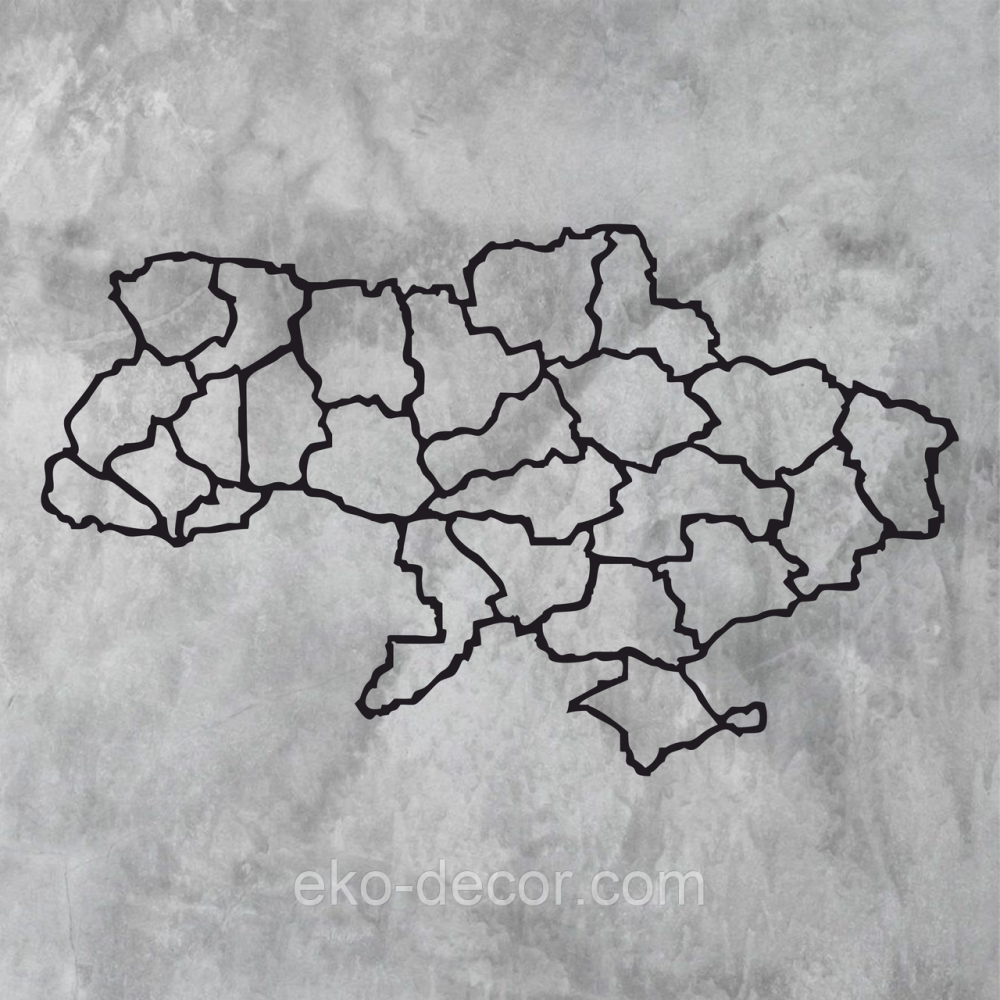 Декоративное настенное Панно «Карта», Декор на стену Киев - изображение 6