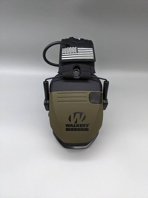 Тактические активные наушники Walkers Razor Оливковый Винница - изображение 5
