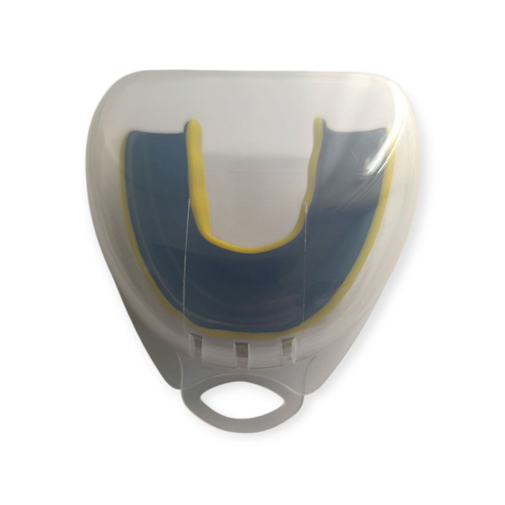 Капа боксерская детская POWER HC2 Вишнёвое - изображение 4