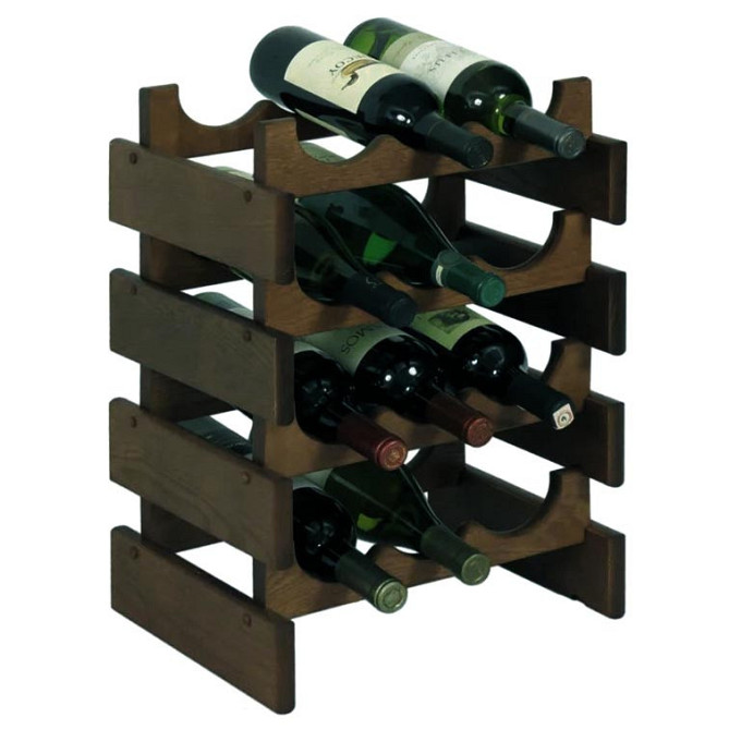 Настільна винна полиця "Фріпін 12" капучино Миколаїв - фото 1