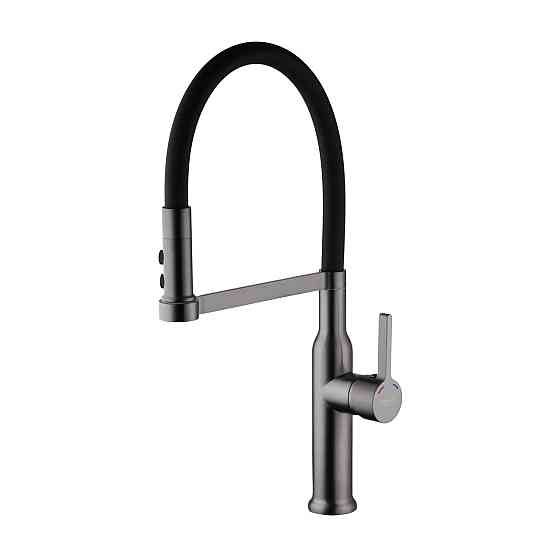 Смеситель для кухни Kroner KRP Ersel - GRP03112BLK Киев