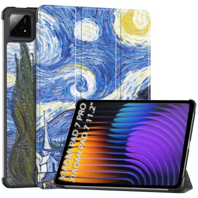 Чехол для планшета BeCover Smart Case Xiaomi Pad 7 / 7 Pro 11.2" Night (712807) Винница - изображение 1