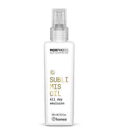 Питательная эмульсия для сухих волос с витамином Е Morphosis Sublimis Oil All Day Emulsion Framesi 150 мл Винница