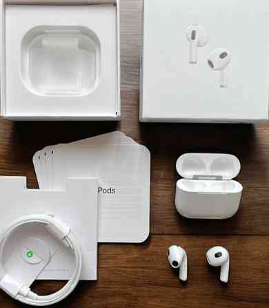 Навушники AirPod 3A, 1:1 new 2025р lux chip Zhongke Київ