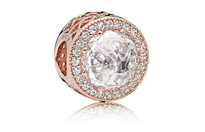 Срібна намистина Пандора  "Сяючі серця"   781725CZ MasterSem Київ - фото 1