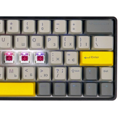 Клавіатура Epomaker EP64 60 Mulan Switch Hot-Swap RGB Wireless/Bluetooth/USB UA Black (EP64-B-M) Вінниця - фото 9