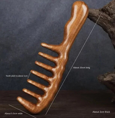 Гребінець гребінець із сандалу дерев'яний Київ - фото 2