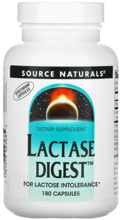 Лактаза Source Naturals Lactase Digest 30mg 180 капс Киев