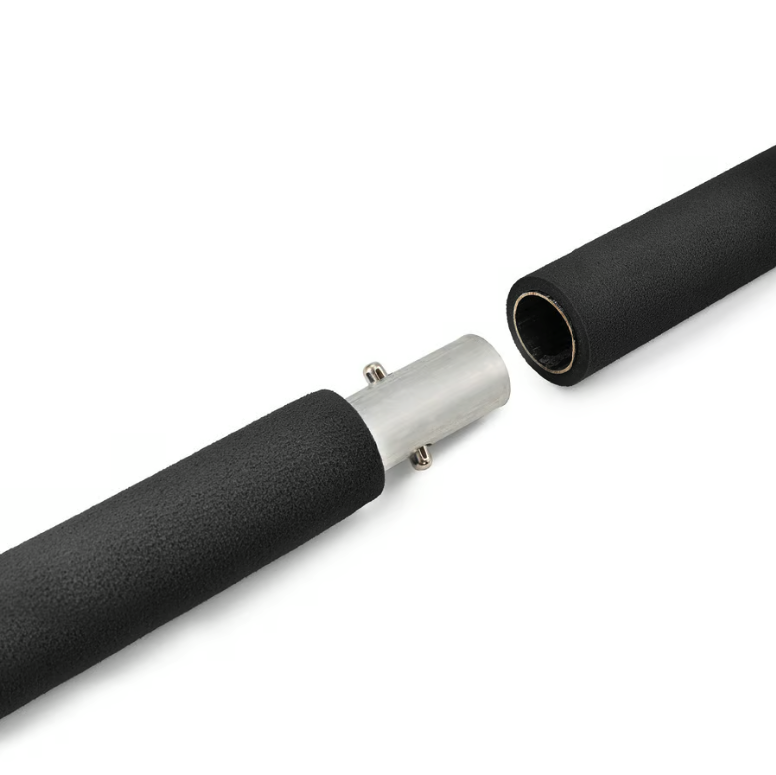 Тренувальна палиця з еспандерами Hop-Sport HS-T090GS чорна Київ - фото 3