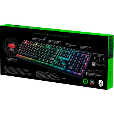 Клавіатура Razer DeathStalker V2 Pro Wireless Red Switch RU Black (RZ03-04360800-R3M1) Вінниця - фото 10