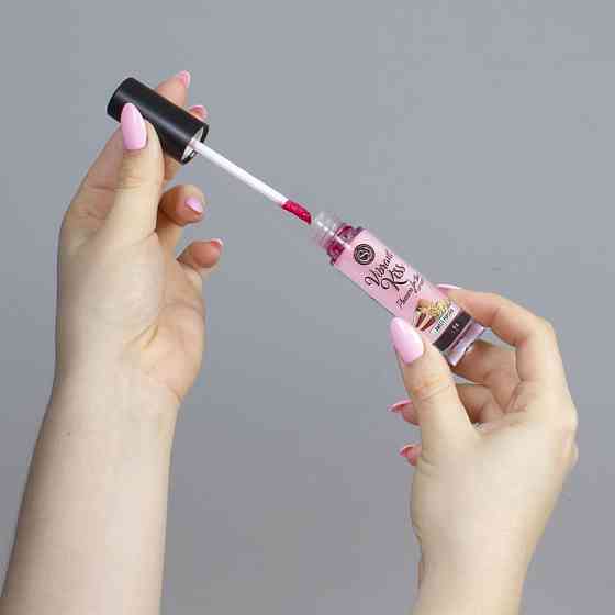 Рідкий вібратор LIP GLOSS VIBRANT KISS SWEET POPCORN Sex Aura Київ