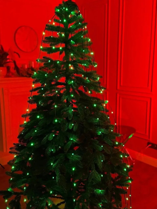 Гірлянда Smart 200 LED 2 м, зелена, мультиколор Київ - фото 5