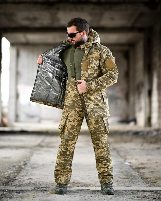 Зимний тактический костюм NORTHERN пиксель ВТ7934 Одесса - изображение 1