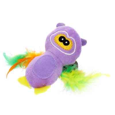 Игрушка для кошек Hippie Pet Сова фіолетова 10 см (HIPCT2304032V) Винница