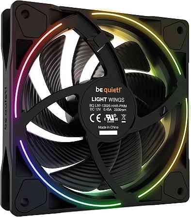 Вентилятор be quiet! Light Wings 120mm PWM High-Speed Black (BL073) ( 22300 ) Харьков