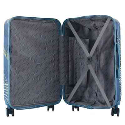 Чемодан Semi Line Pattern 24" M Blue (T5652-2) Винница