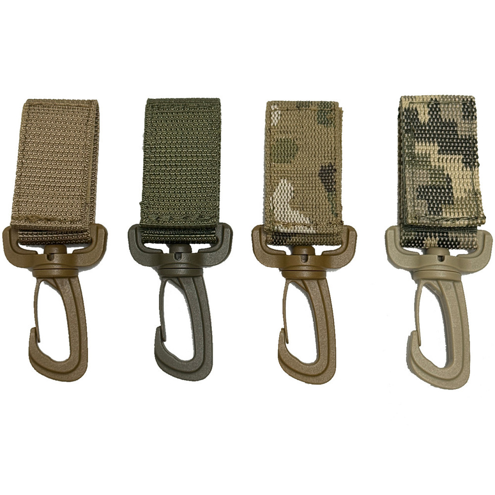 Тактичний підвісний карабін MOLLE Поліамід (пояс ш-40 мм) в асортименті Киев - изображение 1