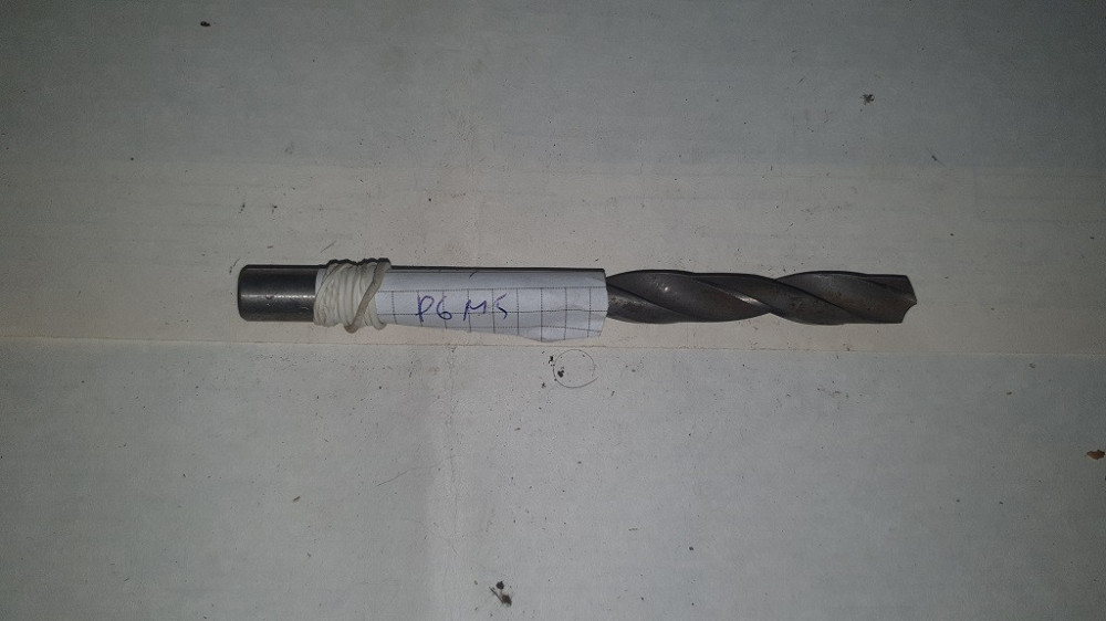 Свердло з циліндричним хвостовиком 11.0 мм. Р6М5. СССР. Харків - фото 1