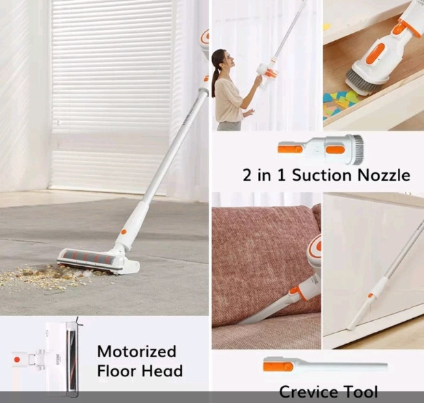 Бездротовий ручний пилосос iLife G80 22000Па (Білий) Вінниця - фото 11