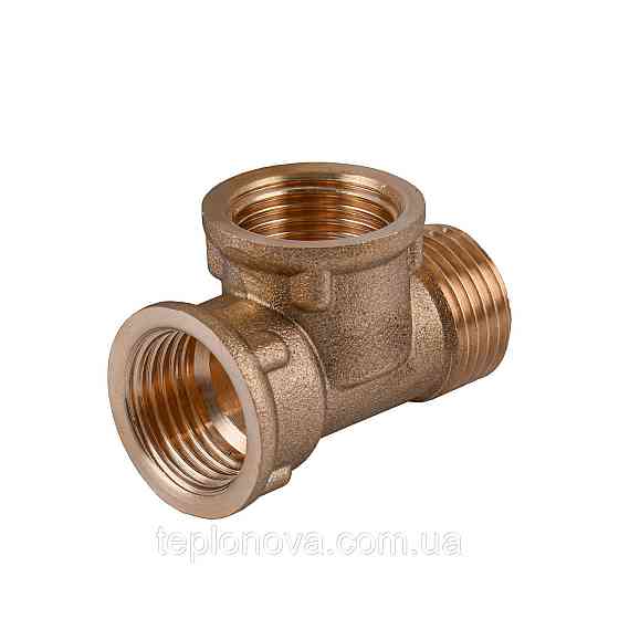 Трійник 1/2" ВВЗ латунний LT334S OPTIMUM Чернівці