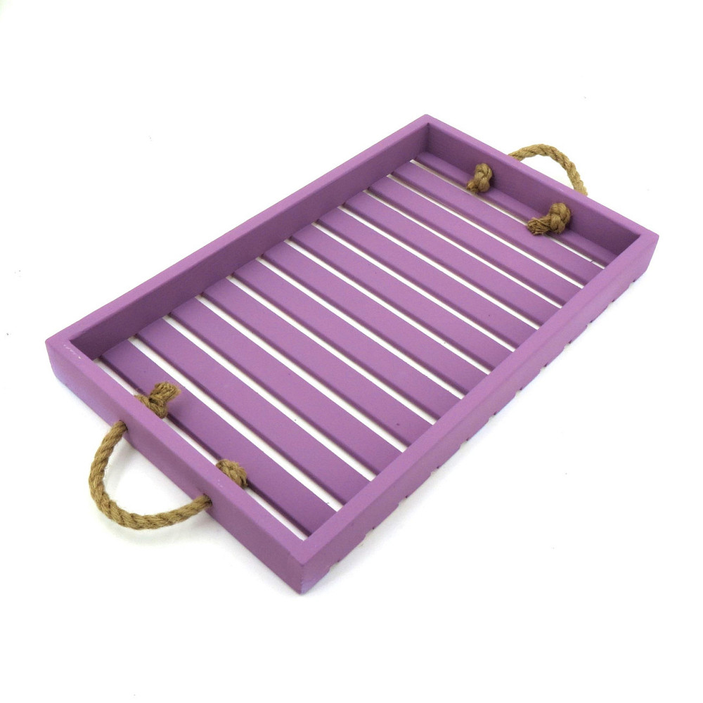 Піднос дерев'яний "Буйон" флокс Миколаїв - фото 4