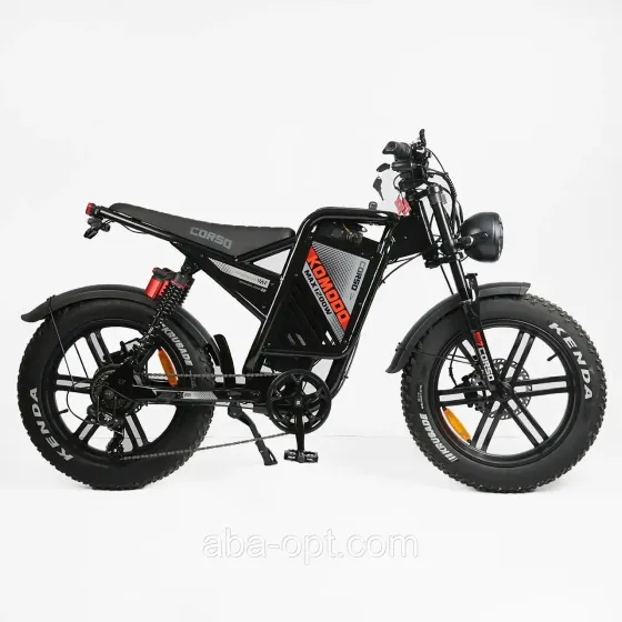 Электрофетбайк CORSO Komodo Pro S 1000W-48V-21Ah Lithium шины 20