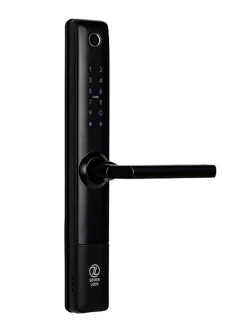 Умный дверной биометрический замок SEVEN LOCK SL-7762BF Киев - изображение 12