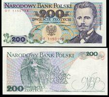 Польша / Poland 200 Zlotych 1986 Pick 144с UNC Полтава - изображение 1